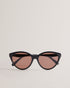 MAYSEY-Eyewear-Solid Cat Eye Frame Sunglasses- Ted Baker Romania
